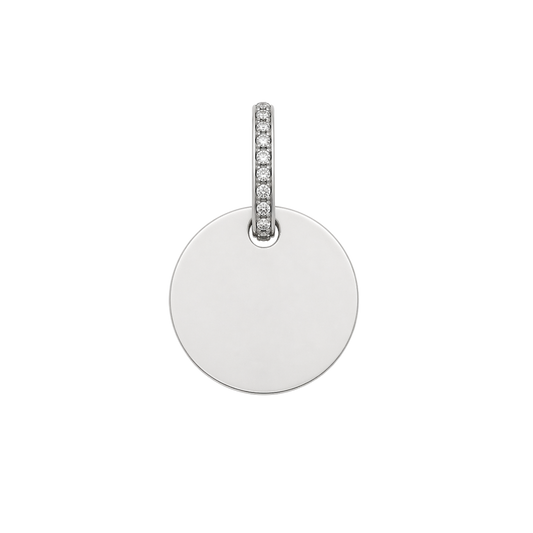 Engravable Circle Necklace