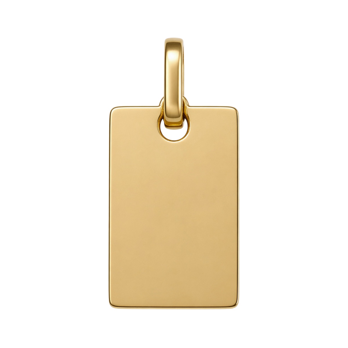 Engravable Rectangle Necklace