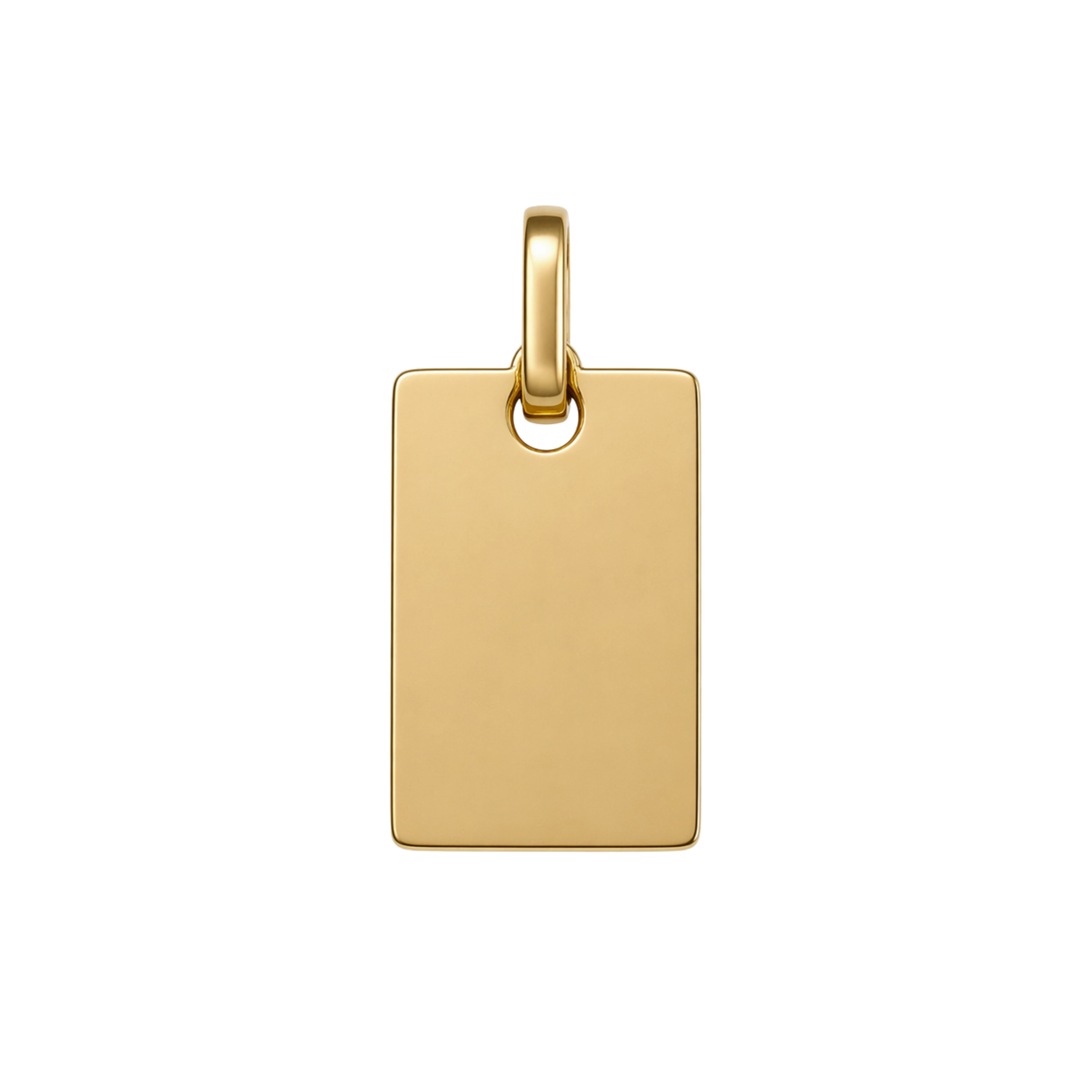 Engravable Rectangle Necklace