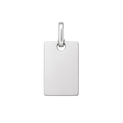 Engravable Rectangle Necklace