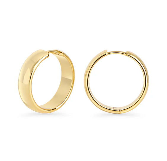 Large Bali Hoop Earrings