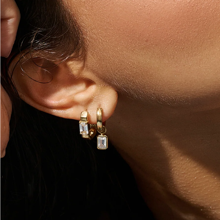 Scala Huggie Earrings