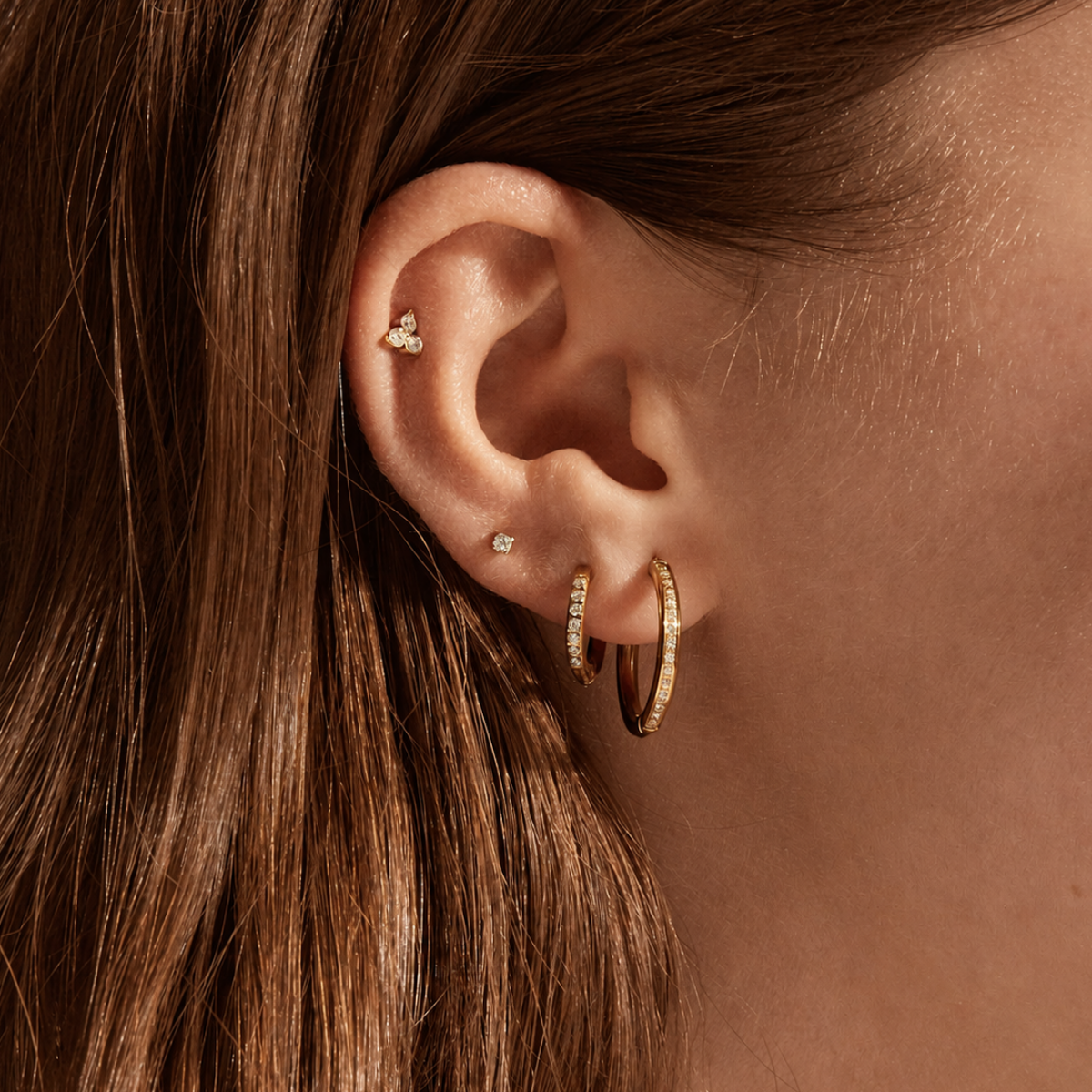 Stacks Chic Hoops