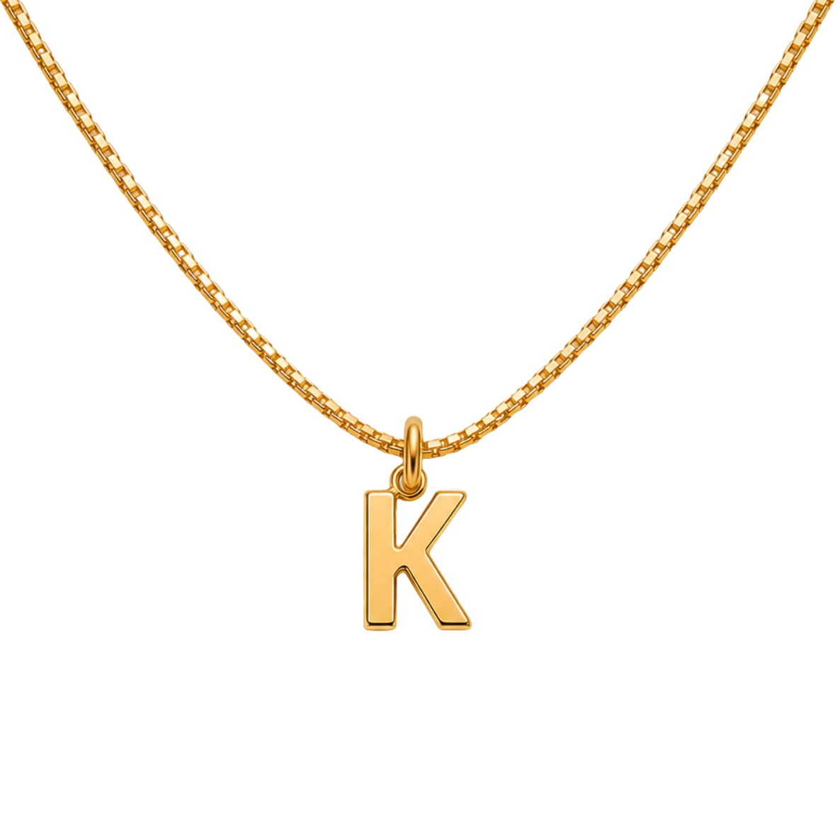 Initial Necklace (Cut-Out)
