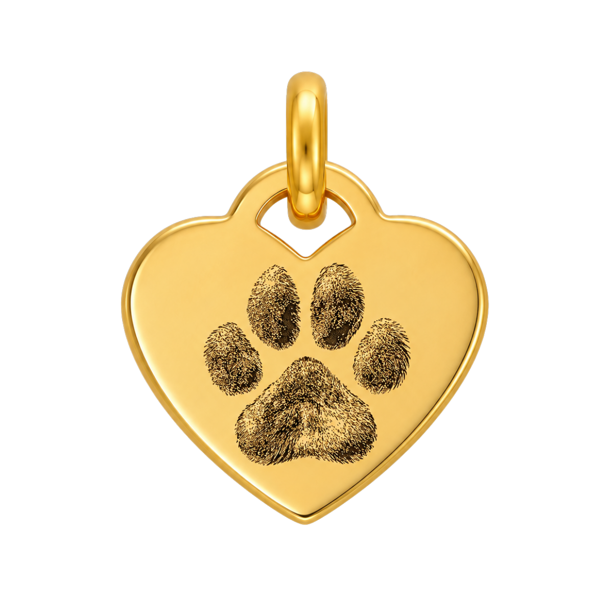 Engravable Heart Necklace