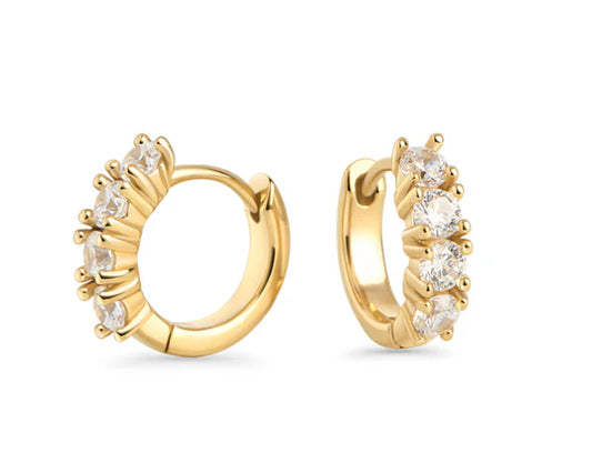 Giselle Huggie Hoop Earrings