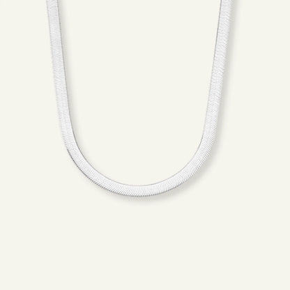 SR 3mm Herringbone Necklace