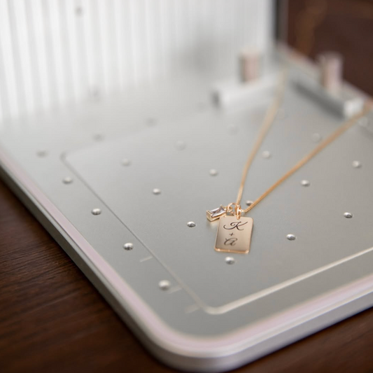 Custom Laser Engraved Necklace