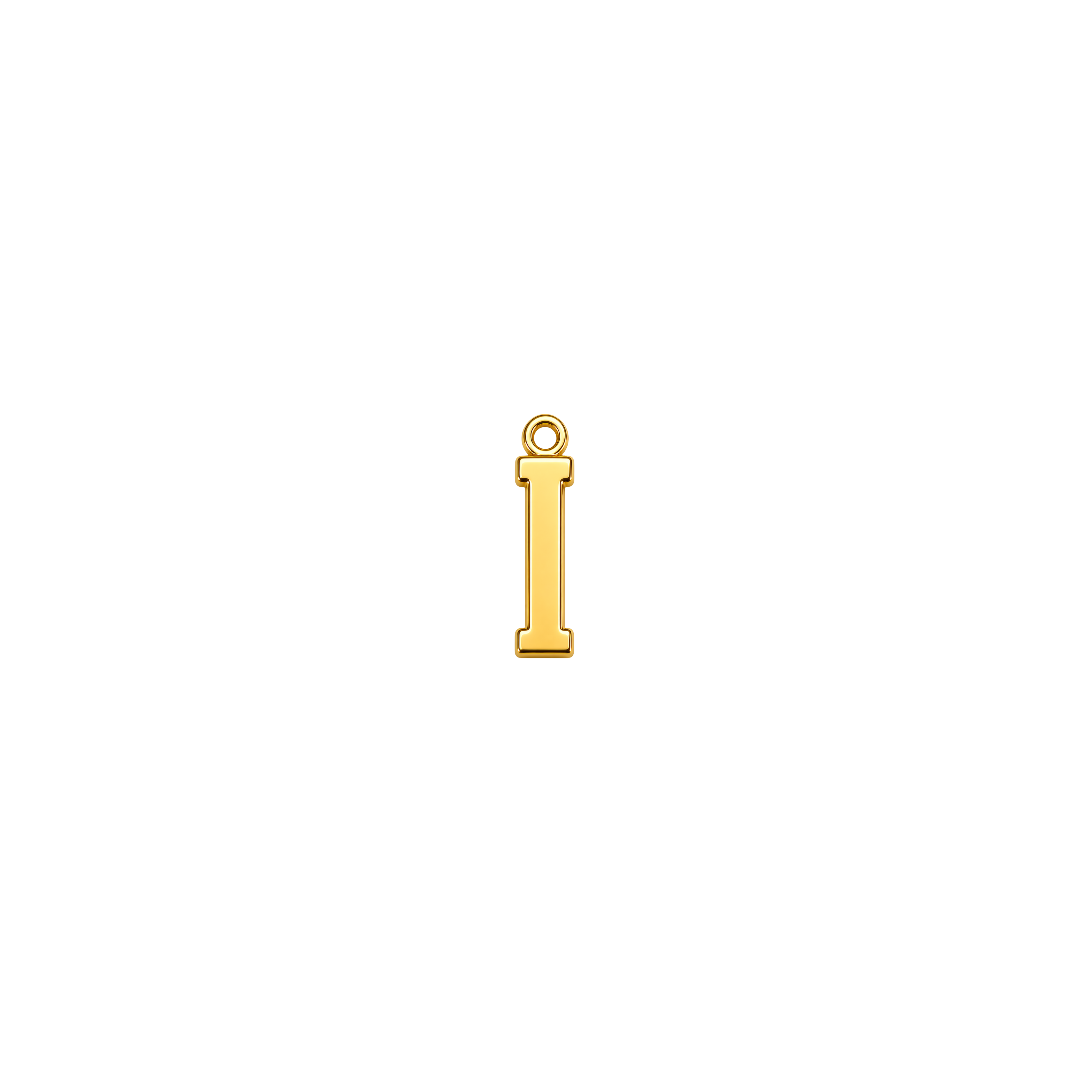 Initial Necklace (Cut-Out)