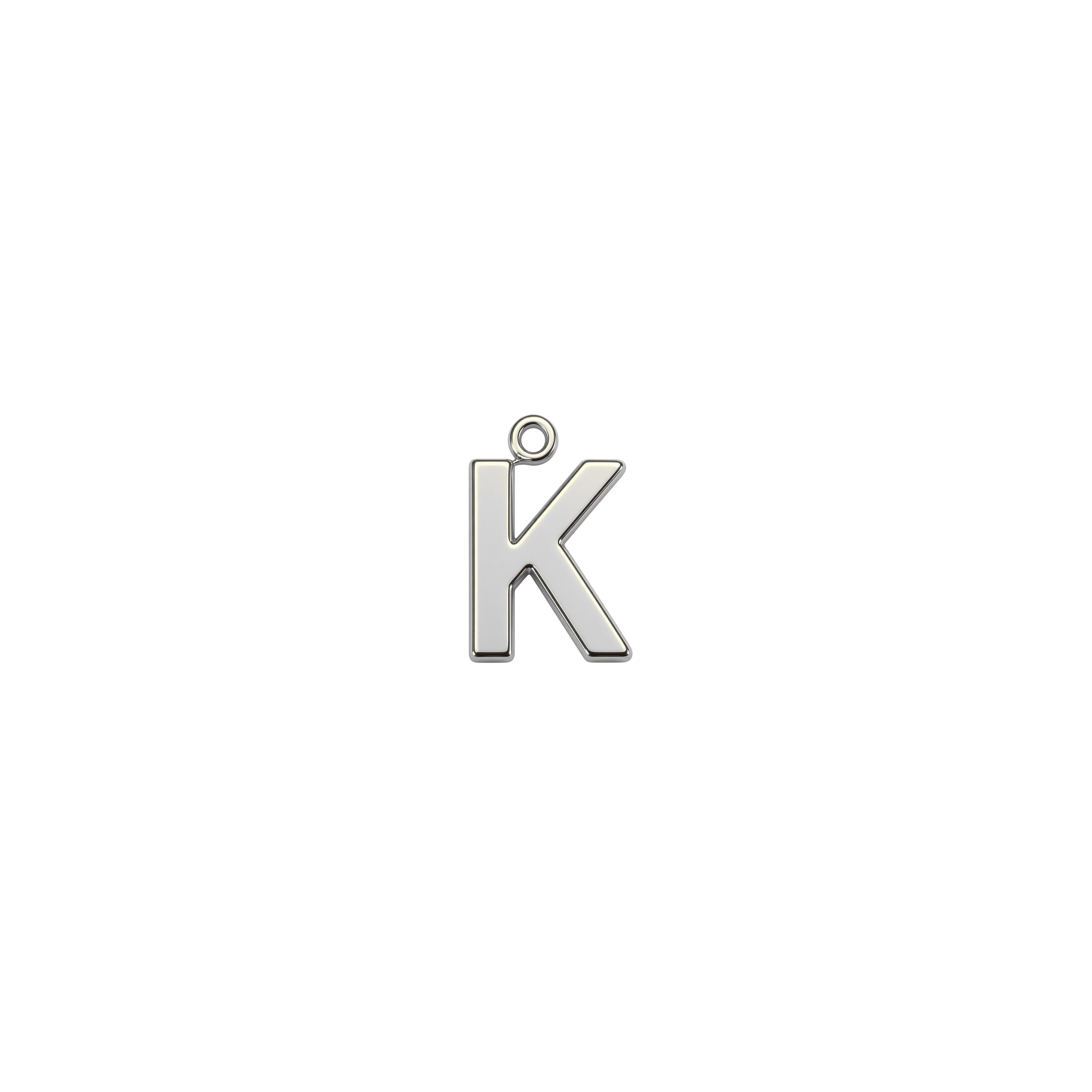 Initial Necklace (Cut-Out)