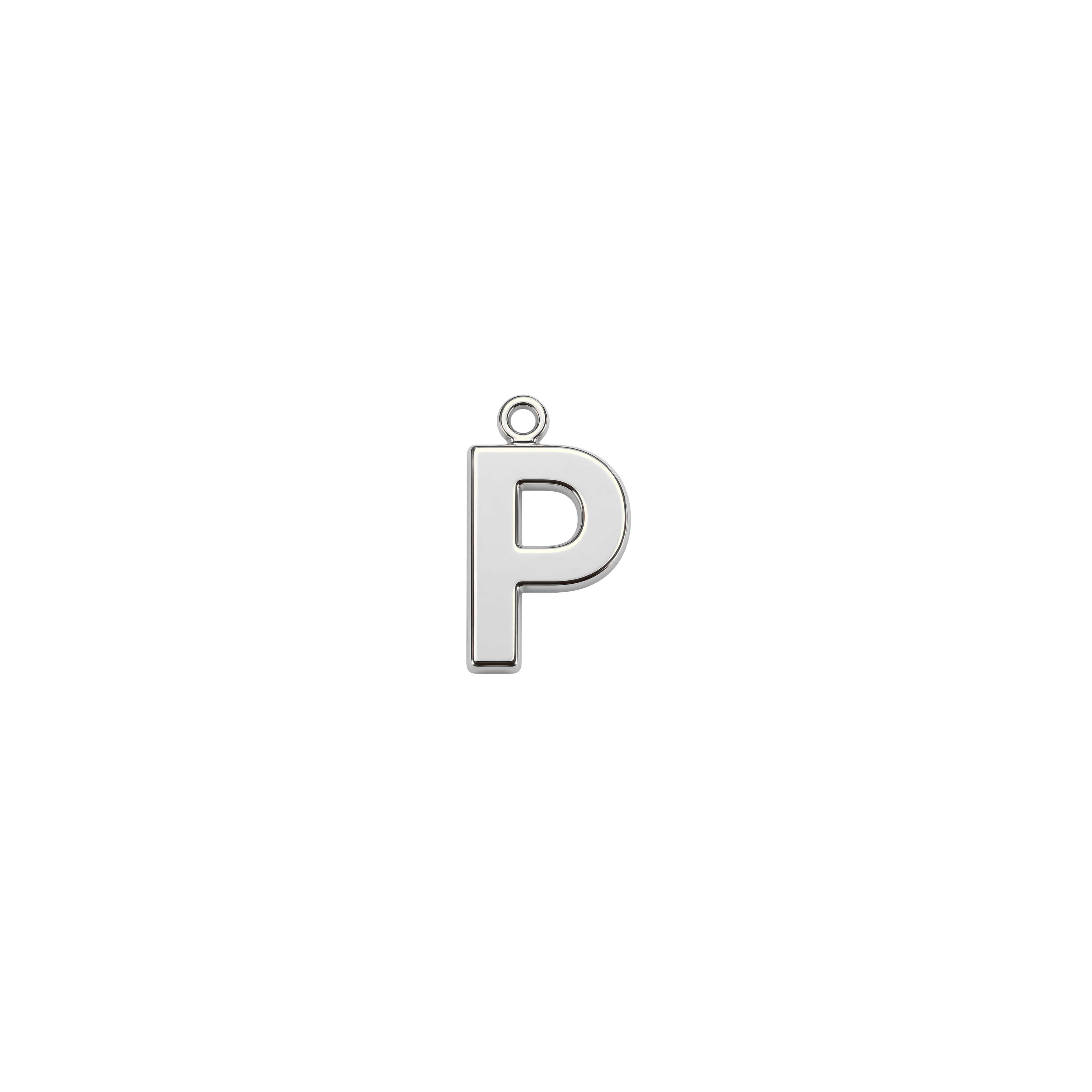 Initial Necklace (Cut-Out)