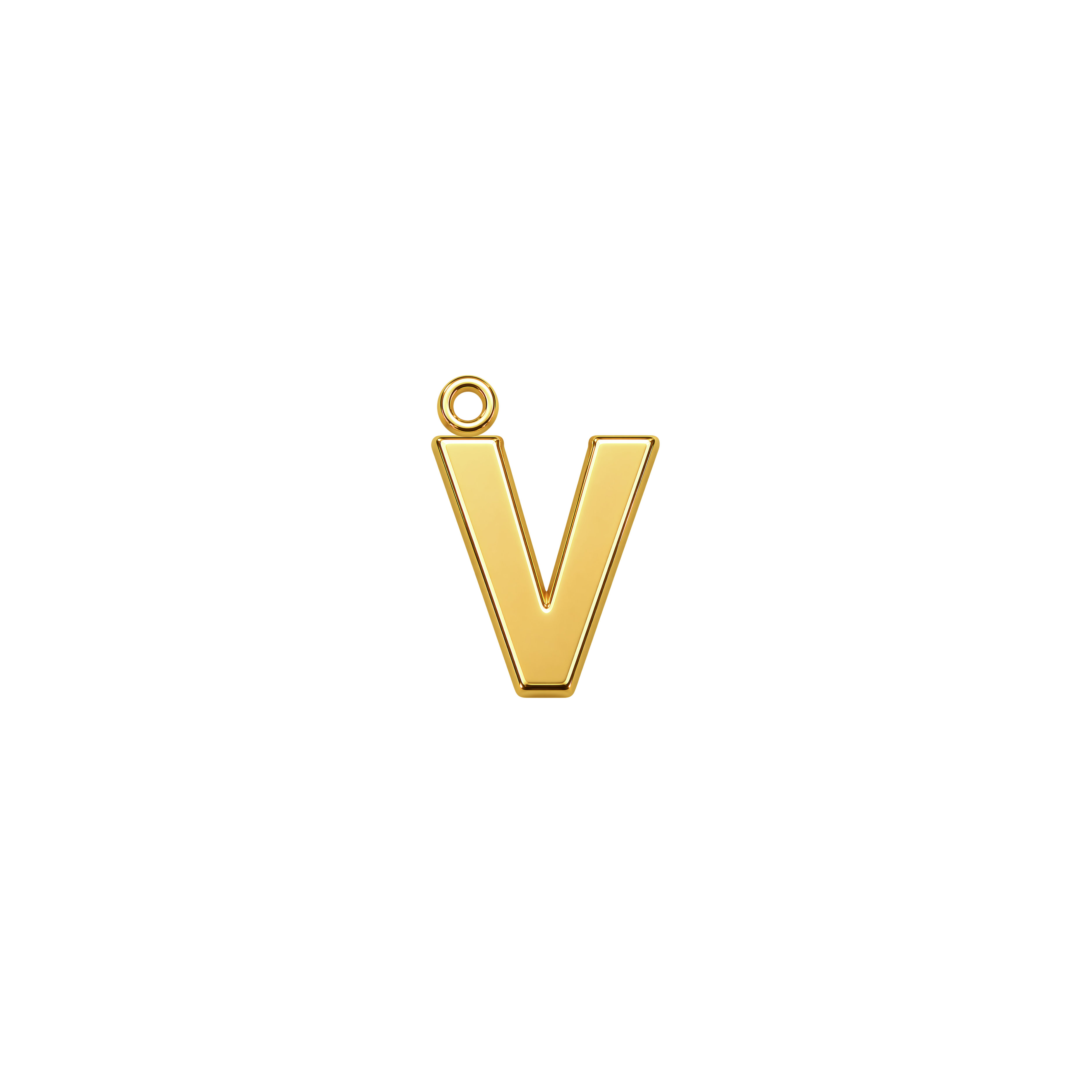 Initial Necklace (Cut-Out)