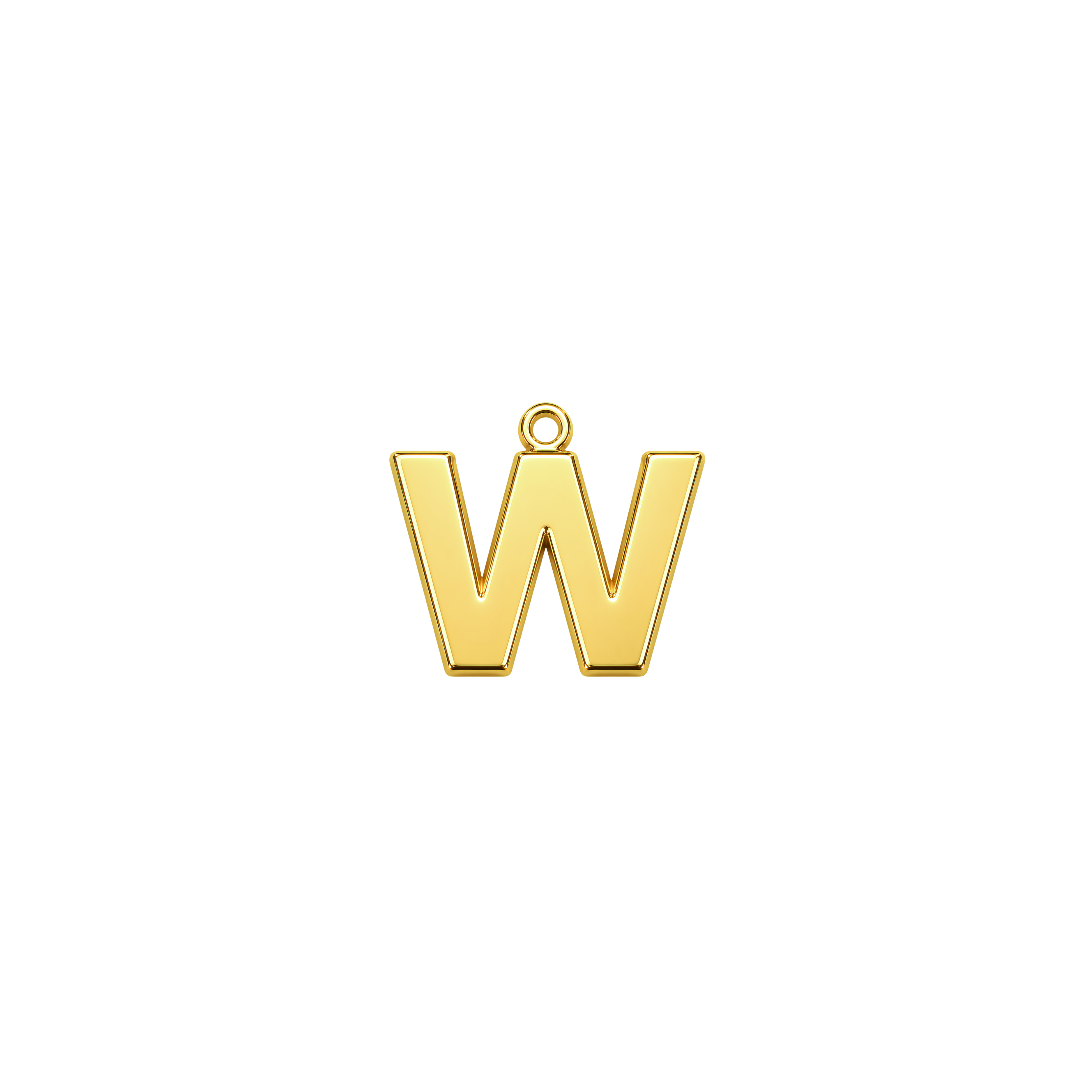 Initial Necklace (Cut-Out)