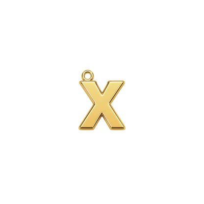 Initial Necklace (Cut-Out)