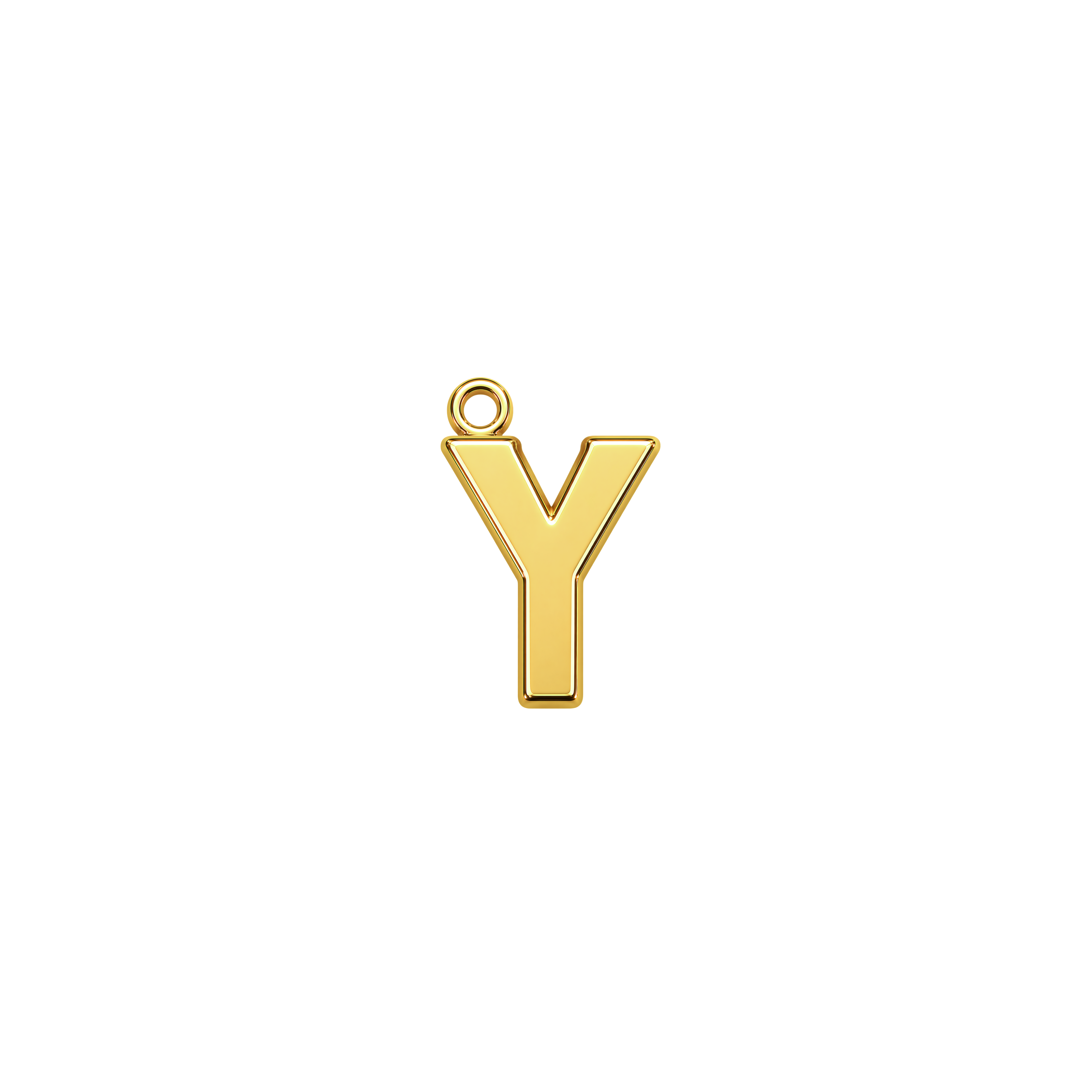 Initial Necklace (Cut-Out)