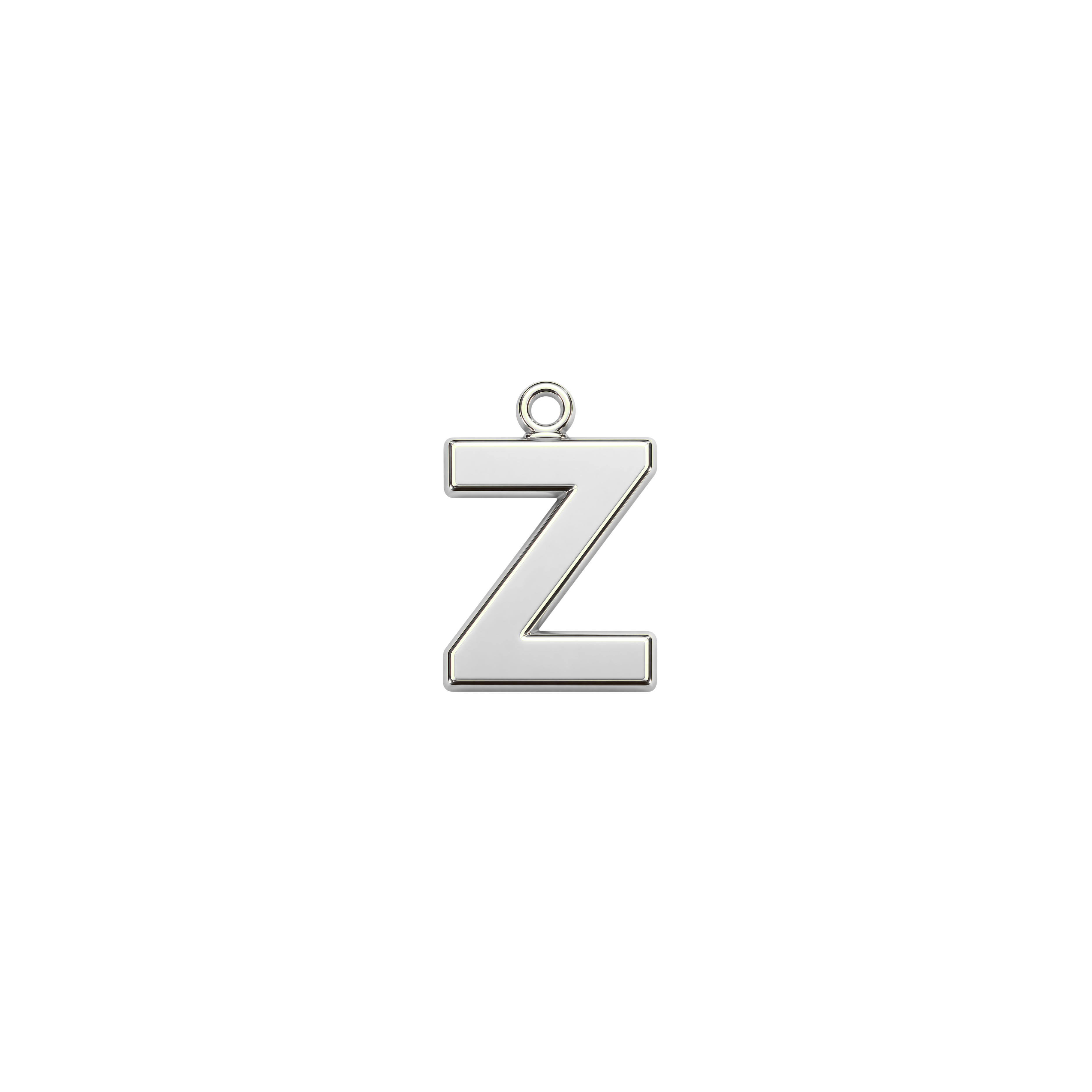 Initial Necklace (Cut-Out)